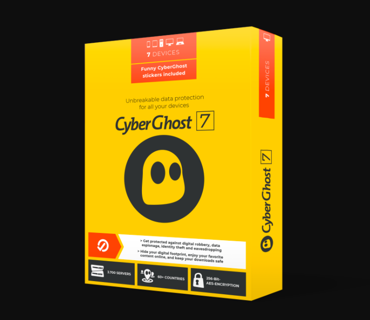  بسته نرم افزاری CyberGhost 7 2020 